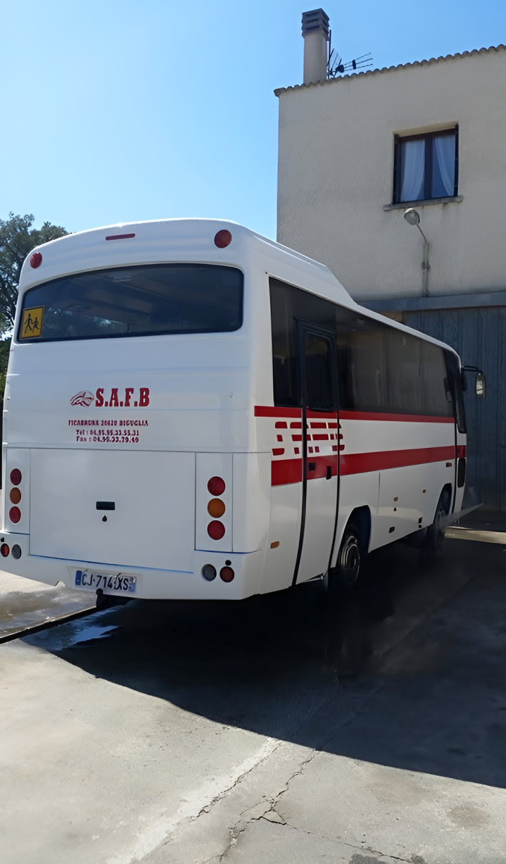 Bus après lavage Biguglia